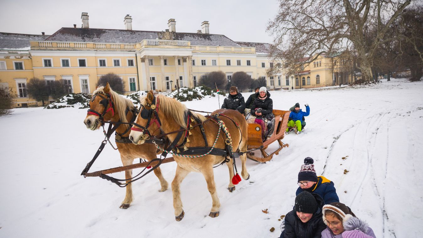 Időutazás lovas szánon
