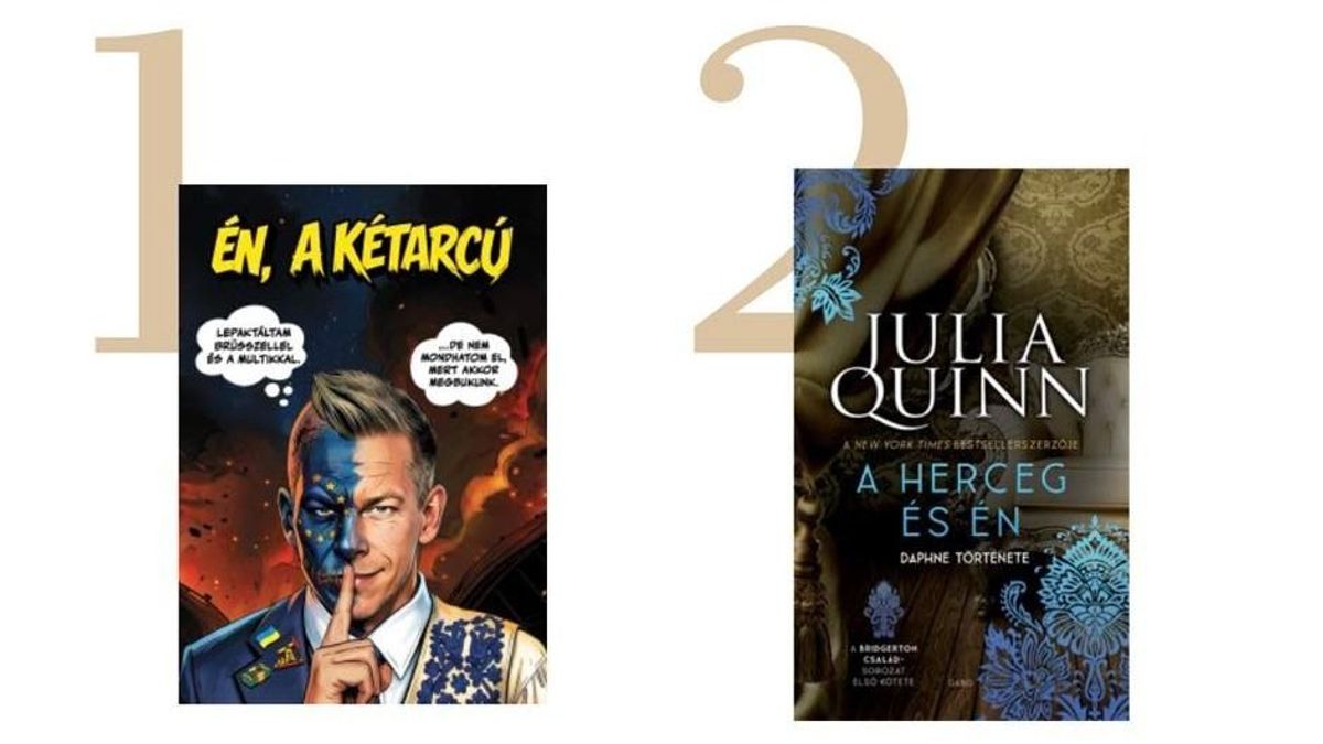 A Magyar Péterről szóló „Én, a kétarcú” című képregény vezeti a Libri sikerlistáját