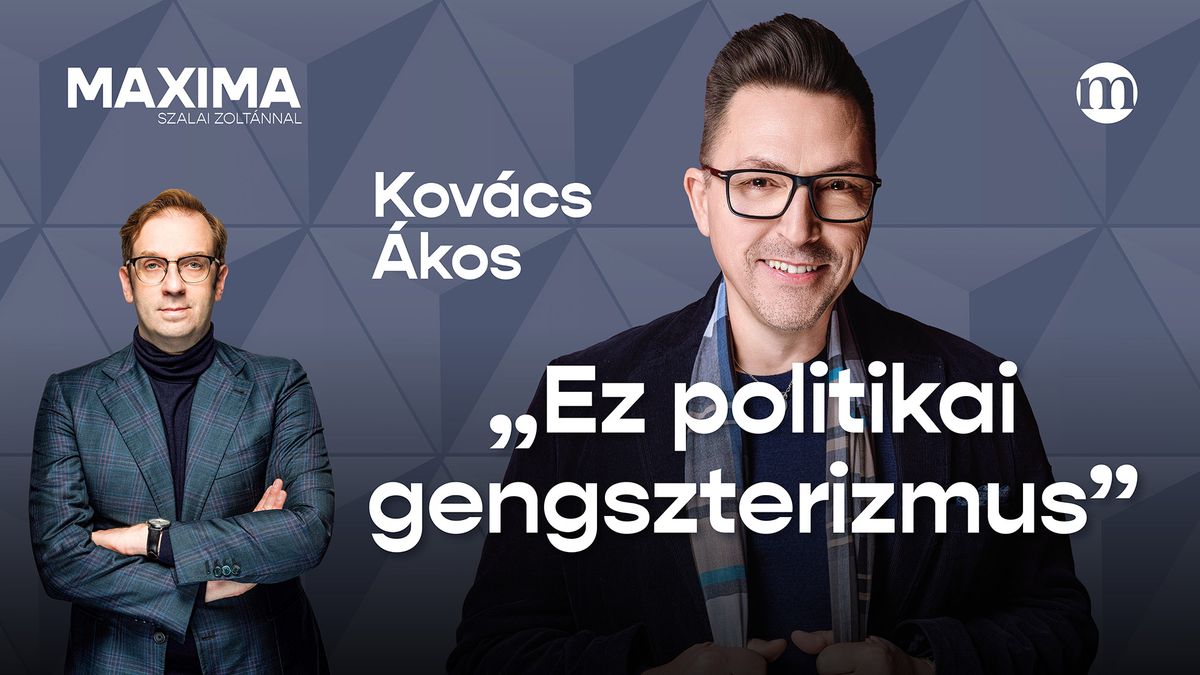 „Ez politikai gengszterizmus” – Kovács Ákos kemény állításokat tett a háborúról, Európáról és a közéletről