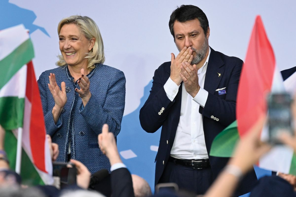 LE PEN, Marine; SALVINI, Matteo