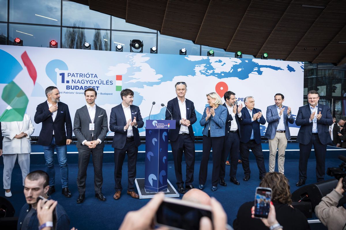 ABASCAL, Santiago; ORBÁN Viktor; LE PEN, Marine; VAN GRIEKEN, Tom; BOSAK, Krzysztof; SALVINI, Matteo; HELME, Martin; WILDERS, Geert