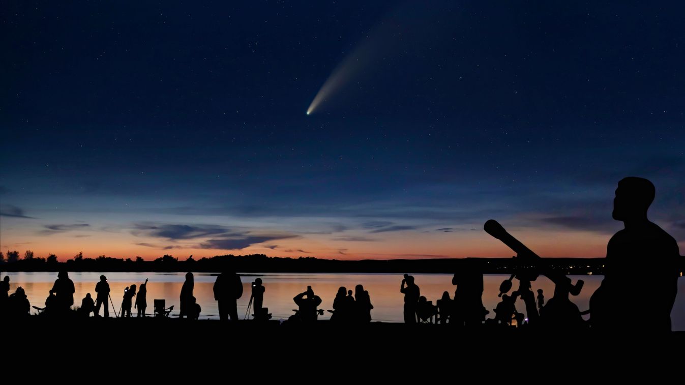 Ritka és látványos üstököst figyelhetünk meg áprilisban
