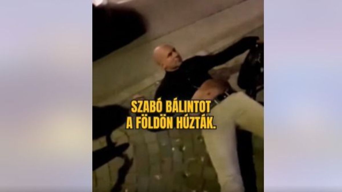 Íme a különbség: amíg a tiszás provokátorokat senki sem bántja, Magyar Péter „nem létező” testőrei a földön húzva távolítják el a tiltakozókat (VIDEÓ)