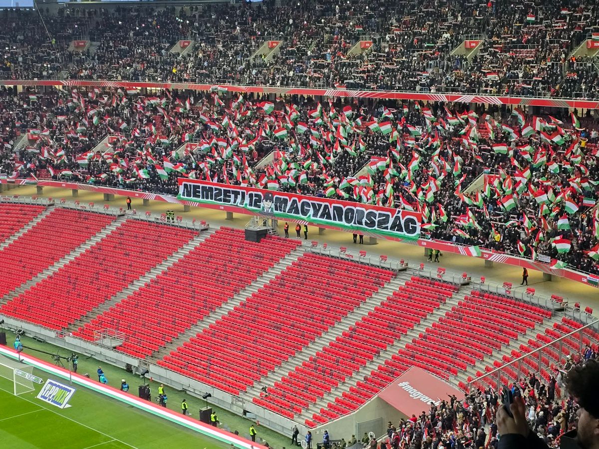 Ismét nagyszerű hangulatot csináltak a magyarok