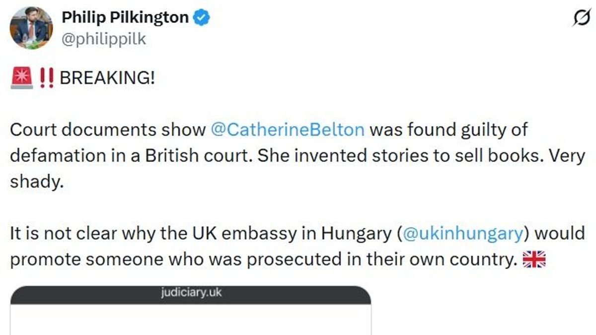 Meglepetés: most Panyi Szabolcs mellett állt ki, korábban rágalmazásért marasztalták el a brit újságírót