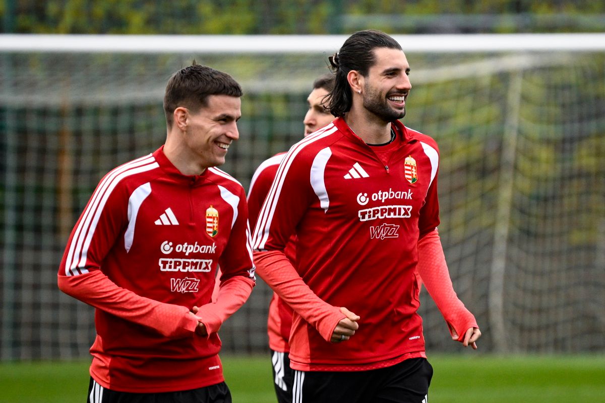 Szoboszlaiék készülnek a görögök elleni meccsre