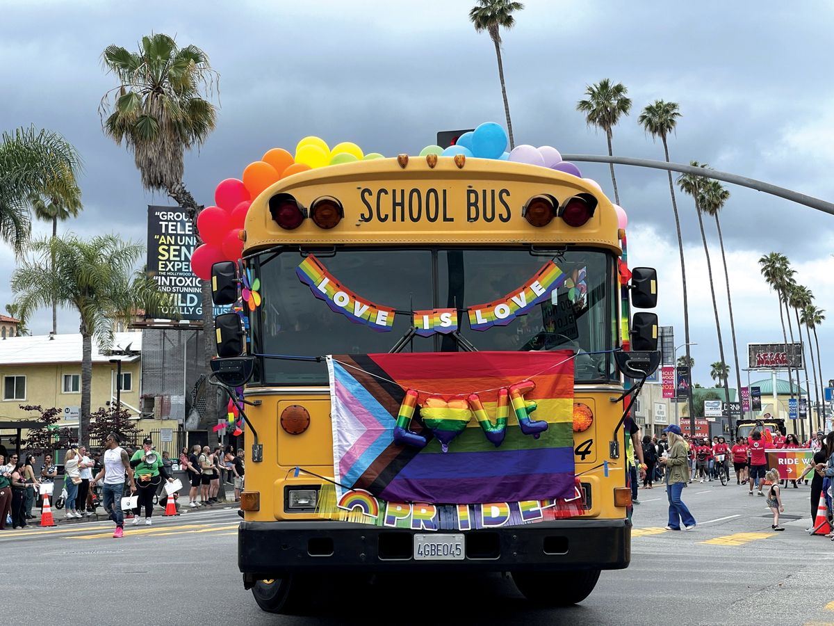 Los,Angeles,,June,11th,2023:,La,Pride,Parade,In,Hollywood.