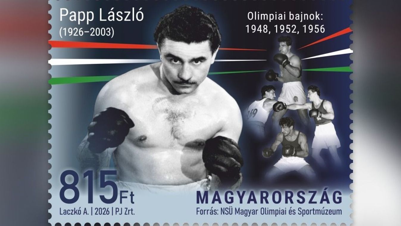 Bélyegkibocsátással tiszteleg a Magyar Posta a száz éve született Papp László előtt