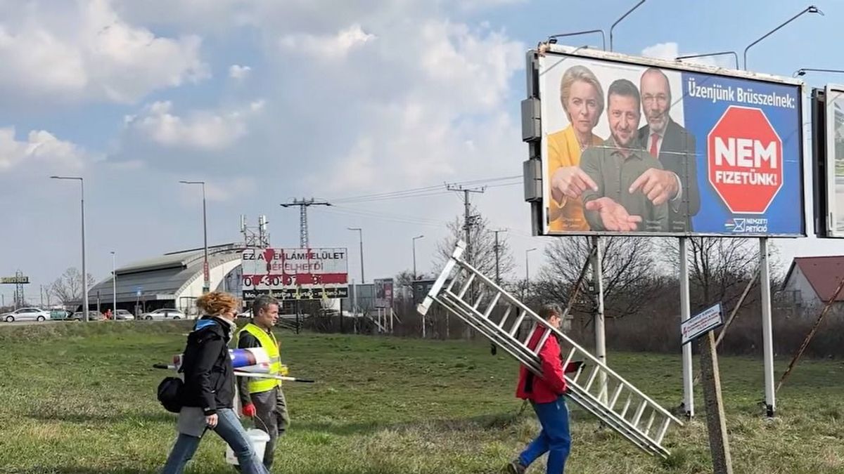 Ellenzéki plakátrongálást reklámoz a német közpénzből (VIDEÓ)