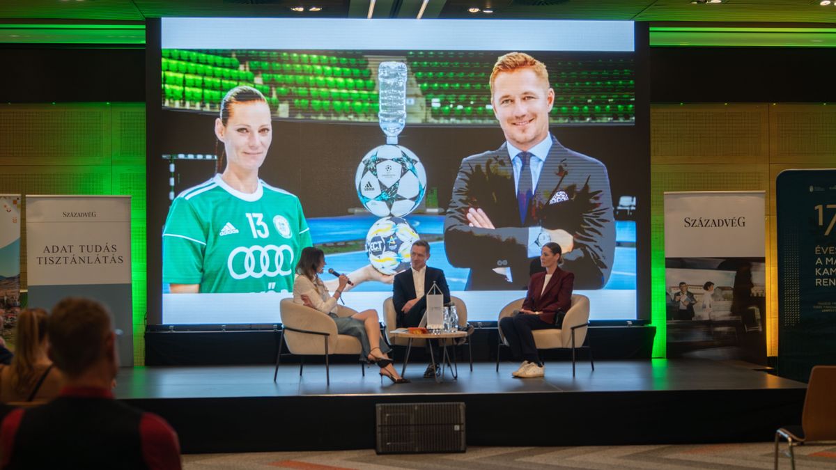 Két legendás sportoló, aki igazán irigylésre méltó párost alkot: Görbicz Anita és Vincze Ottó.