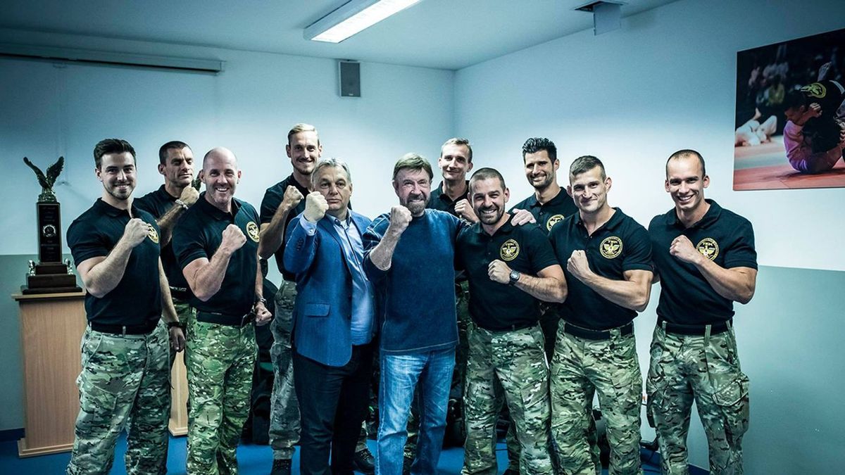 Chuck Norris és Orbán Viktor nagyon bírták egymást