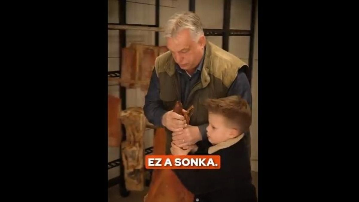 Unokáival indult sonkavadászatra Orbán Viktor – így készül a húsvétra a miniszterelnök (VIDEÓ)