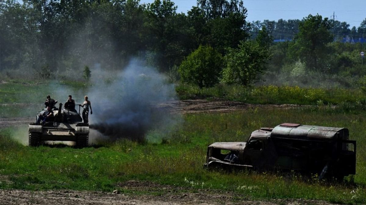 Fotón az Ukrajnában megsemmisült tank, amely az 1956-os forradalom idején Magyarországon masírozott