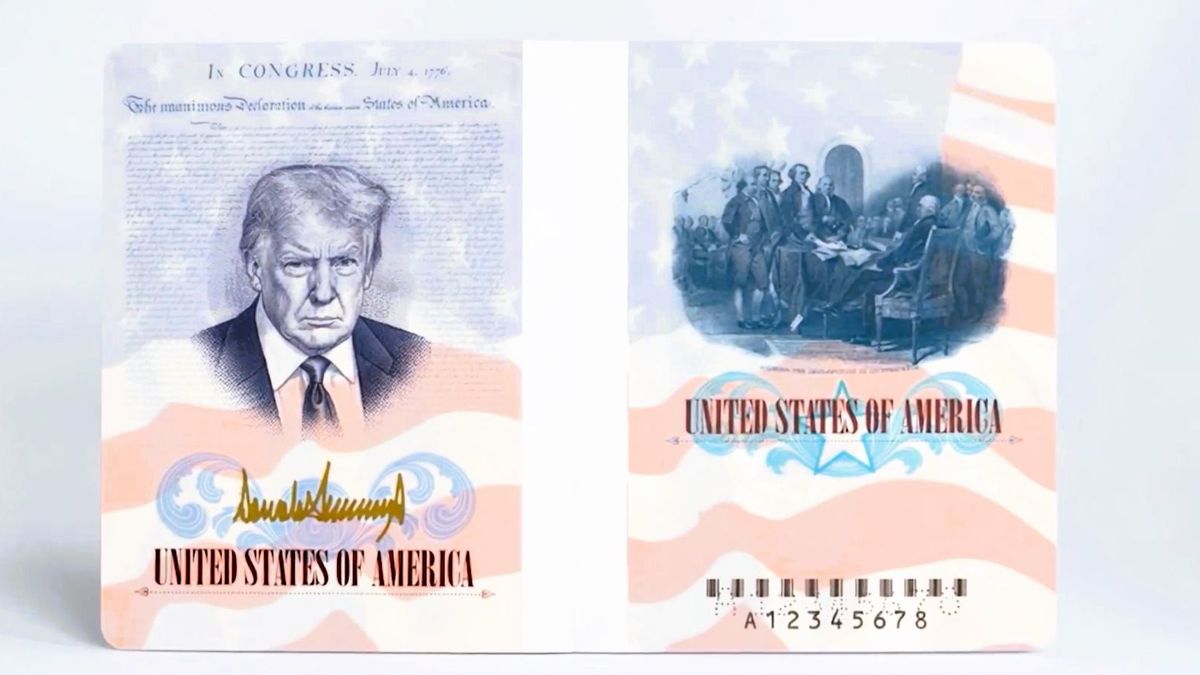 Teljesen bedurciztak az emberek, amiért Trump képét nyomják az útlevelekre (VIDEÓ)