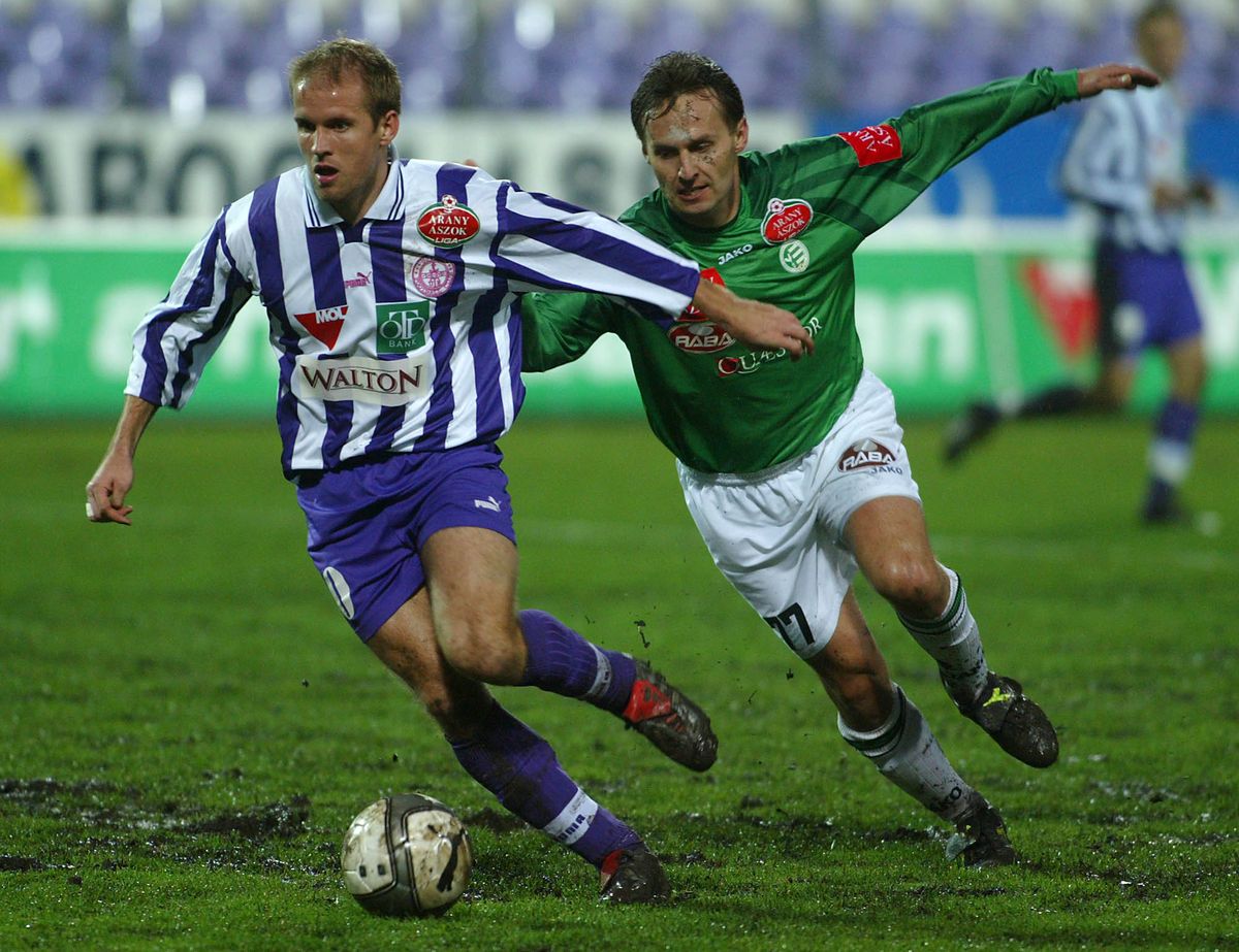 Jäkl Antal (jobbra) nagyon szorít az ETO bajnoki elsőségéért