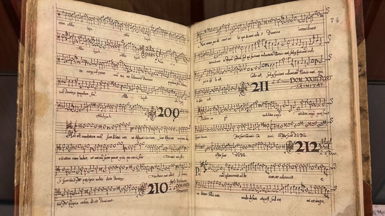 Ingyenesen hozzáférhetővé vált a bártfai kottagyűjtemény egy része a nemzeti könyvtár honlapján