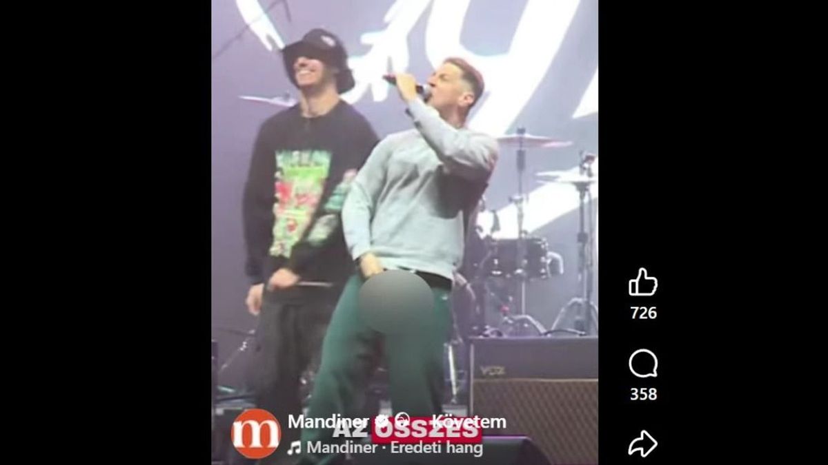 Hivatali visszaéléssel gyanúsított egykori rendőr és a honvédséget szapuló százados előtt mutogatta nemi szervét a rapper Puzsér Róbert koncertjén