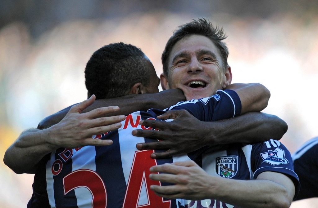 Gera Zoltán után ismét egy magyar válogatott játékost ünnepelnek a West Bromnál