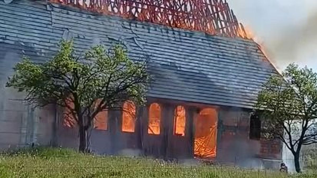 Görögkatolikus templom gyulladt ki Dióshalmon (VIDEÓ)