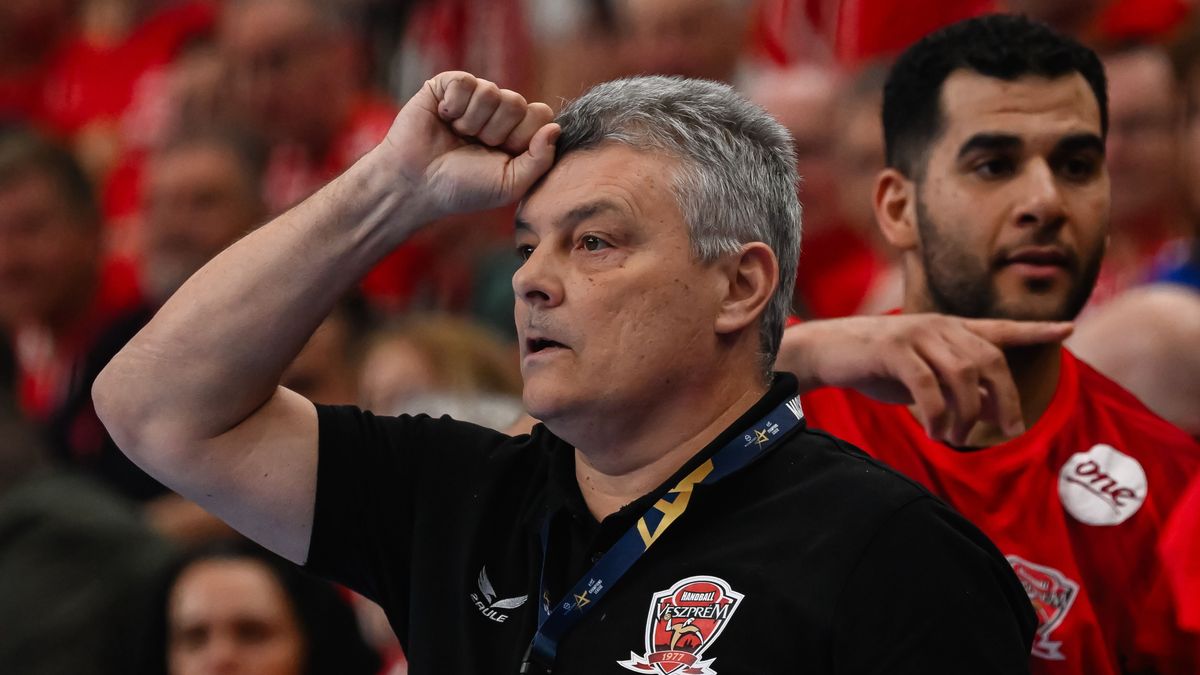 „Azt gondolják, mivel jó a fizetésünk, minden meccset megnyerünk” – a Veszprém sztáredzője kifakadt csapata győzelme után