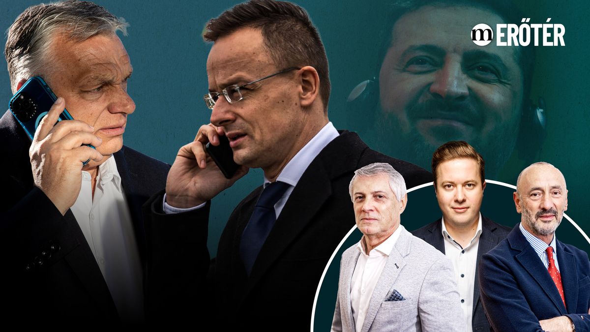 Zelenszkij, kémszervezetek, lehallgatás – Földi László és Horváth József az Erőtérben