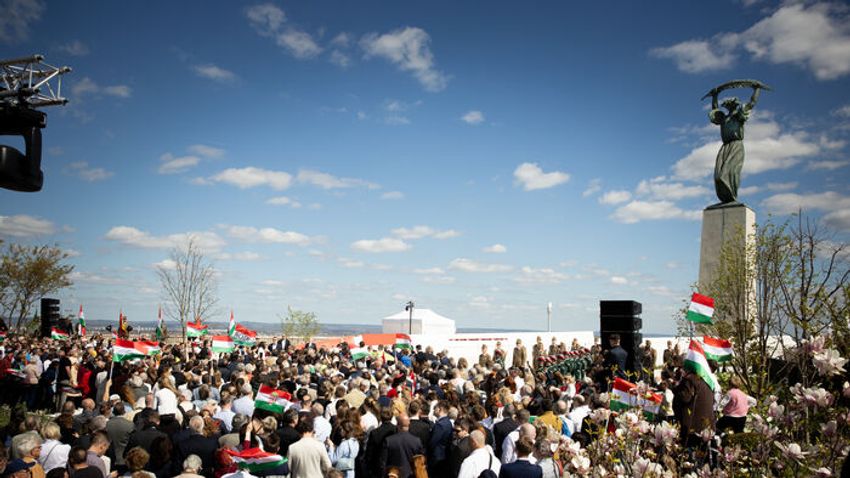 A megújult Citadella átadóünnepsége