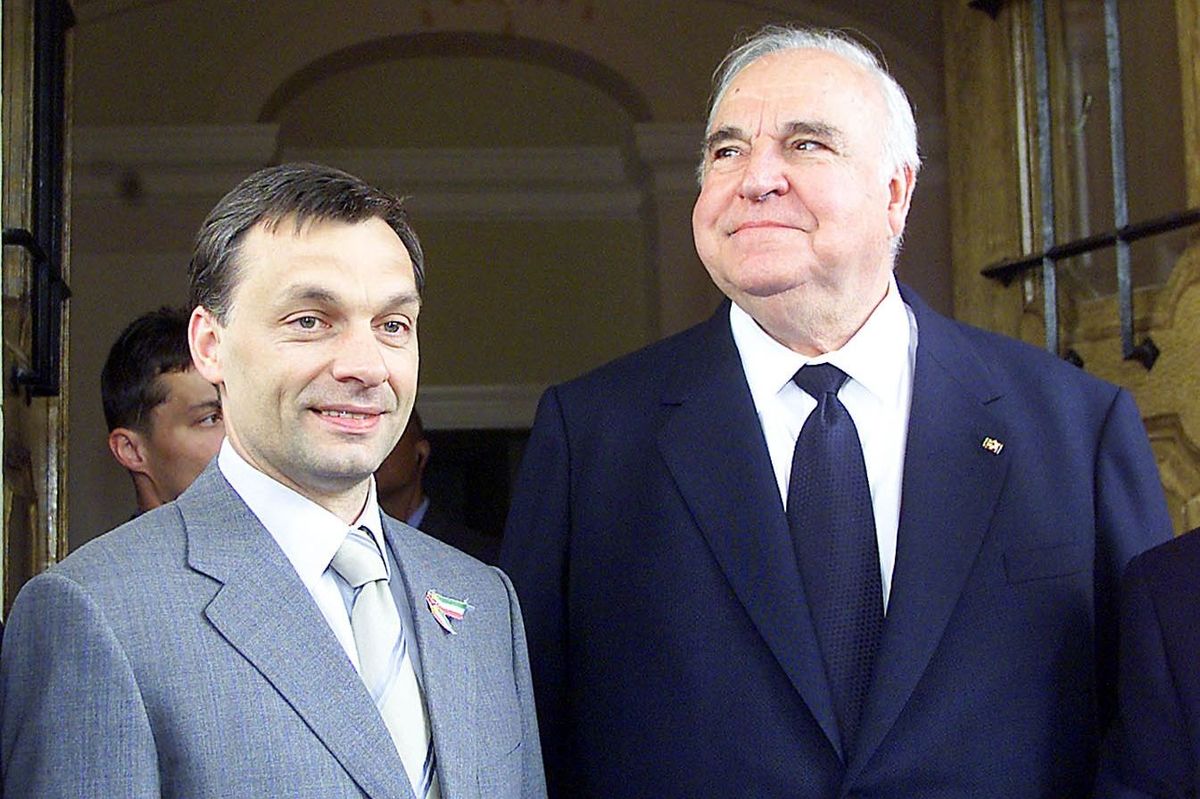 Orbán Viktor, Helmut Kohl