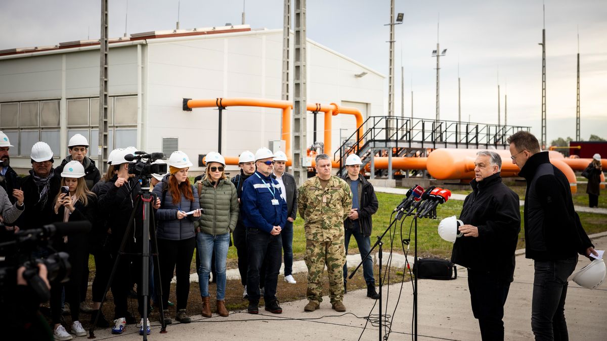 Katonák őrzik Magyarország legfontosabb gázelosztó központját – most az is kiderült, miért (VIDEÓ)