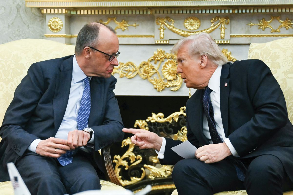 German Chancellor Merz visits