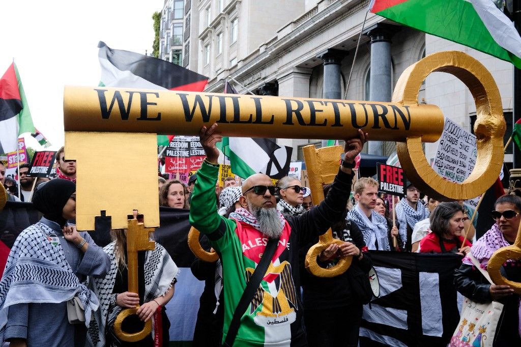 UNITED-KINGDOM-LONDON-ISRAEL-PALESTINE-PROTEST-NAKBA-DAY-KEY