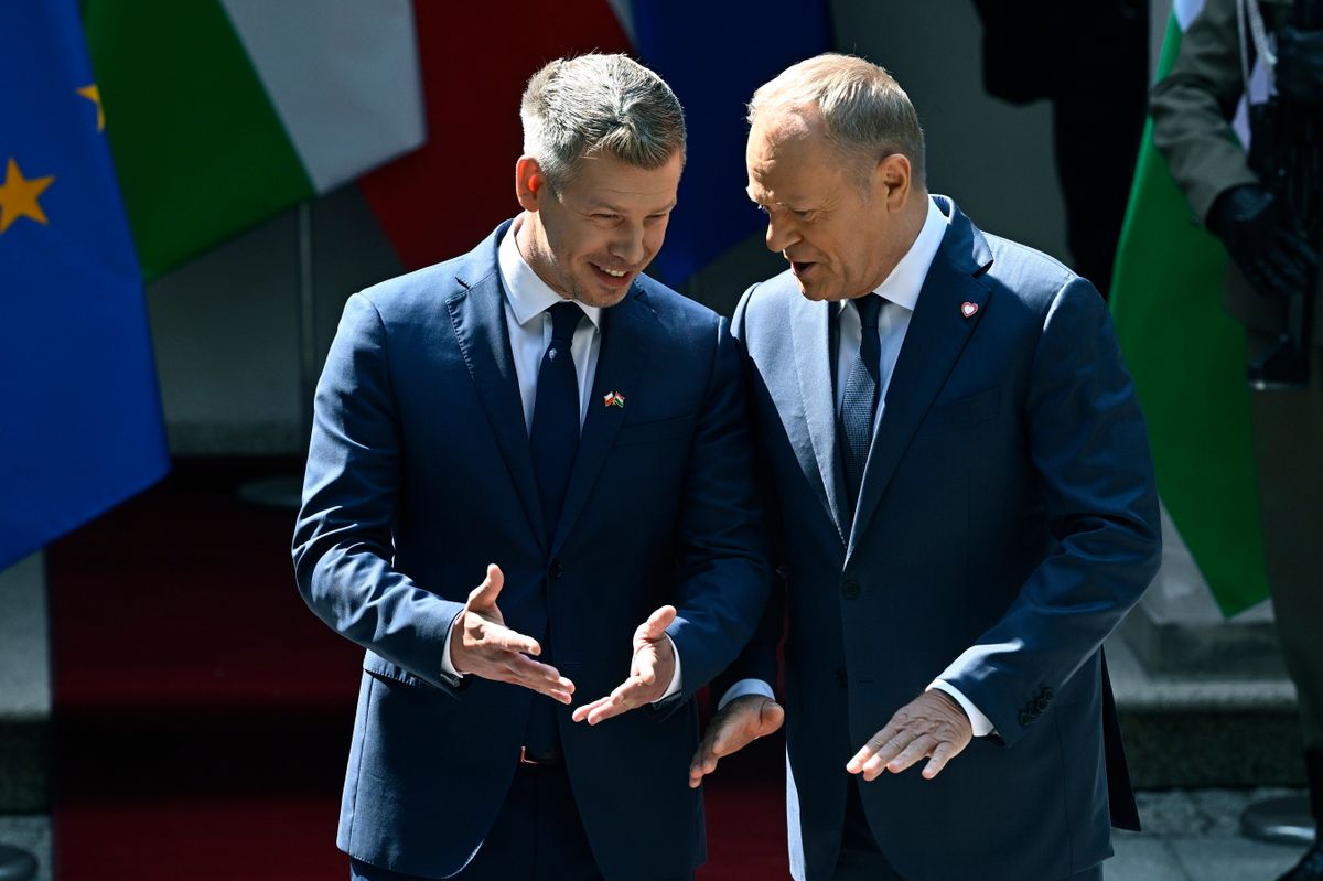 Magyar Péter a régiós összefogás újjáépítéséről beszélt Varsóban