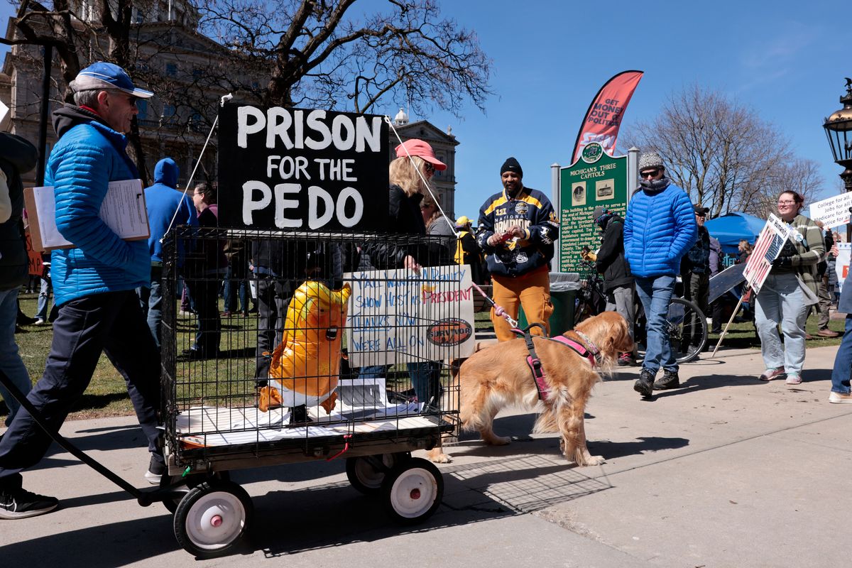 Day of anti-Trump demos "No Kings"