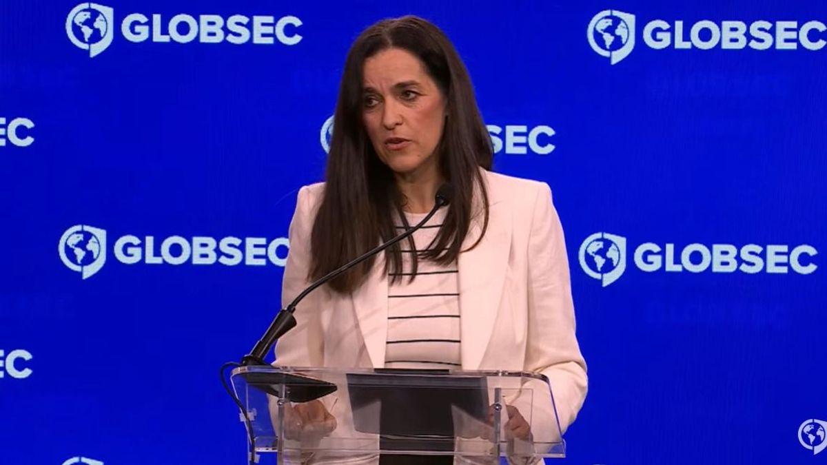 Orbán Anita a GLOBSEC konferencián: „A Tisza Pártnak sikerült kiépítenie egy alternatív politikai infrastruktúrát”