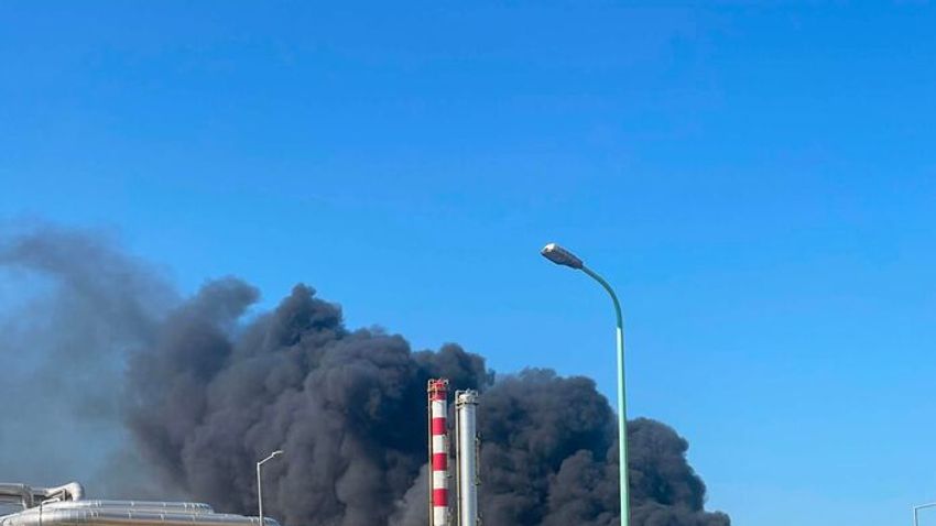 Robbanás történt a MOL tiszaújvárosi üzemében