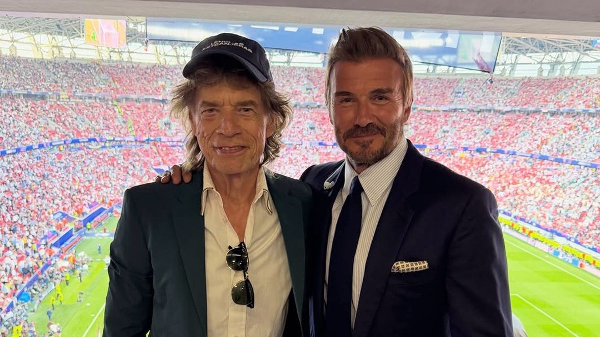 Budapest a világ közepe: Mick Jagger és a Jóbarátok sztárja is Beckham mellett nézte a BL-döntőt a Puskás Arénában