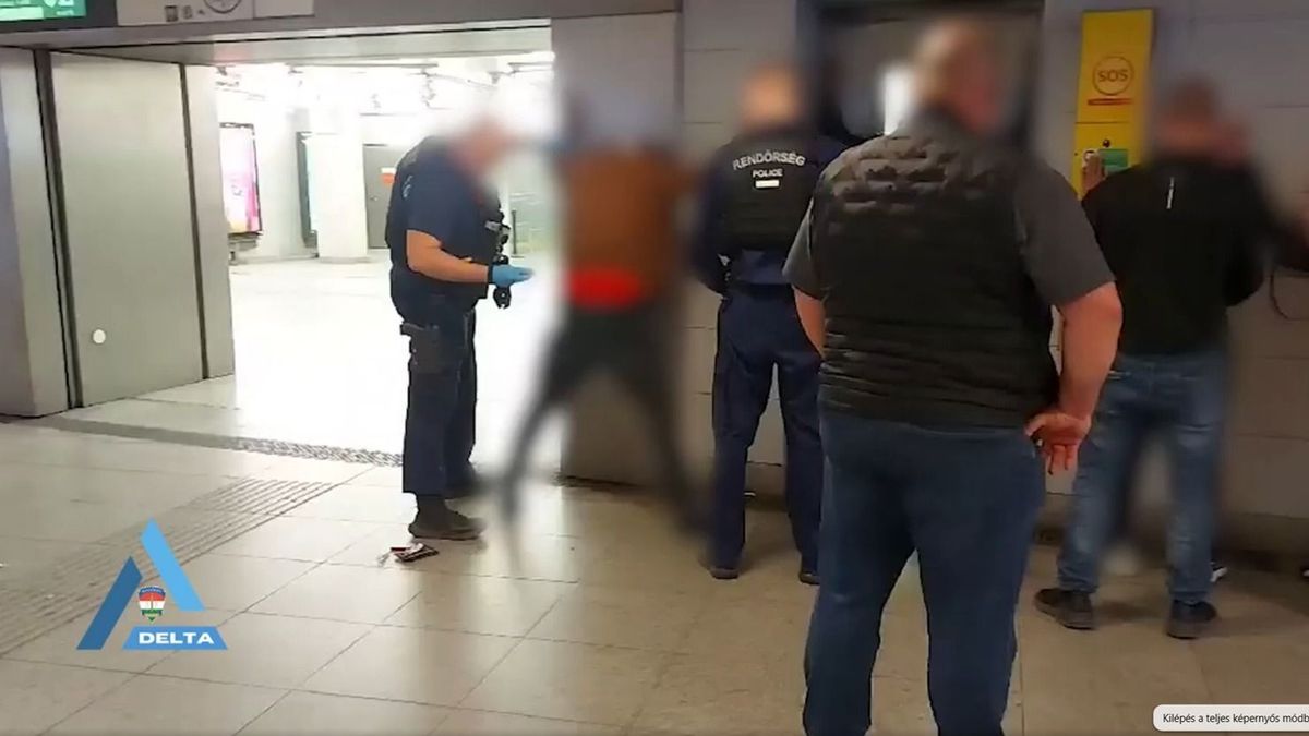 Lecsapott a rendőrség a Keleti pályaudvar dílereire (VIDEÓ)