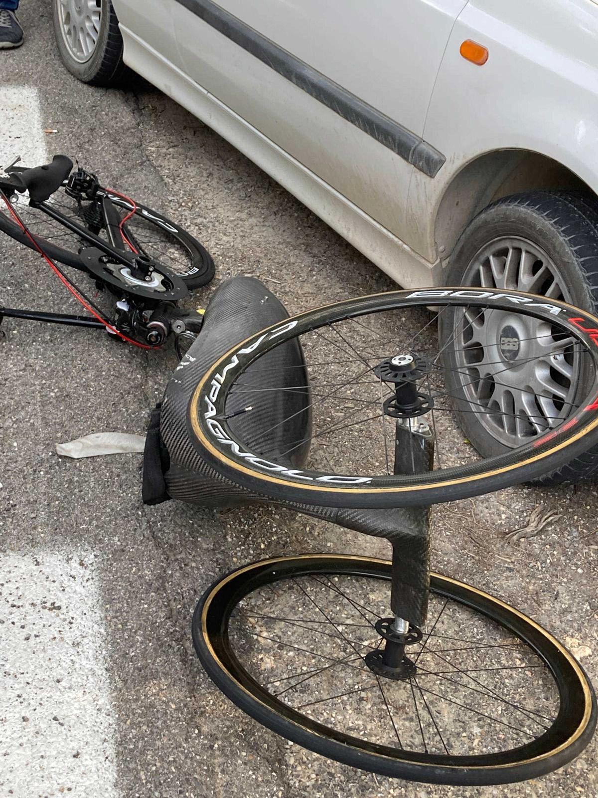 Alex Zanardi handbike baleset