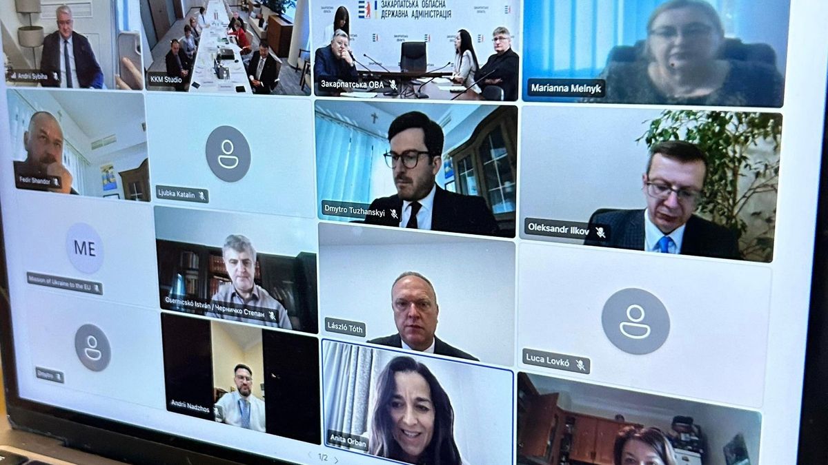 Megkezdődött a tárgyalás Orbán Anita és Andrij Szibiha között: Ukrajna EU-csatlakozása kiemelt téma volt