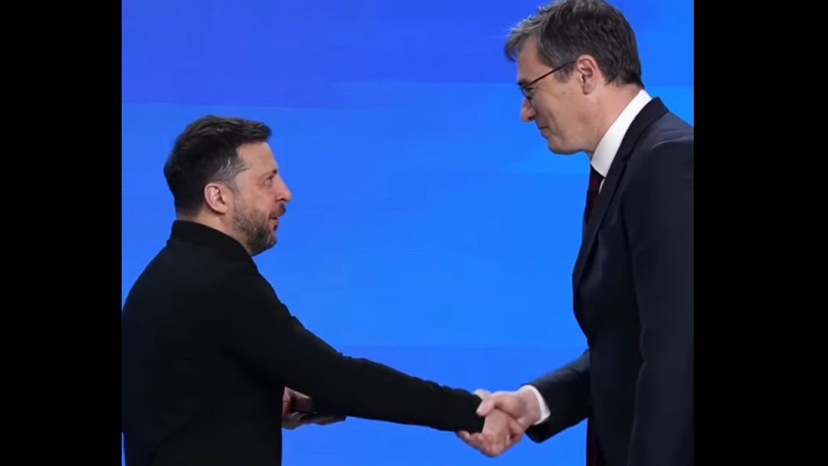 Karácsonyt óvóhelyre kellett vinni Kijevben, miután Zelenszkijjel találkozott