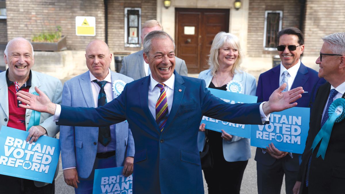 Árad a Temze: Nigel Farage jött – visszajött –, látott és győzött