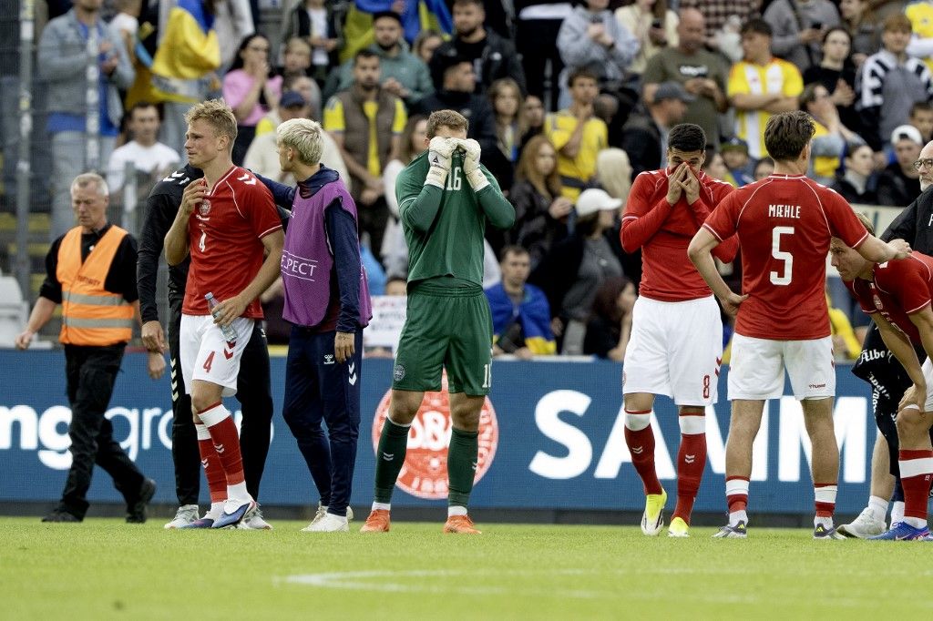 Christian Eriksen, Dánia, Ukrajna, felkészülési mérkőzés