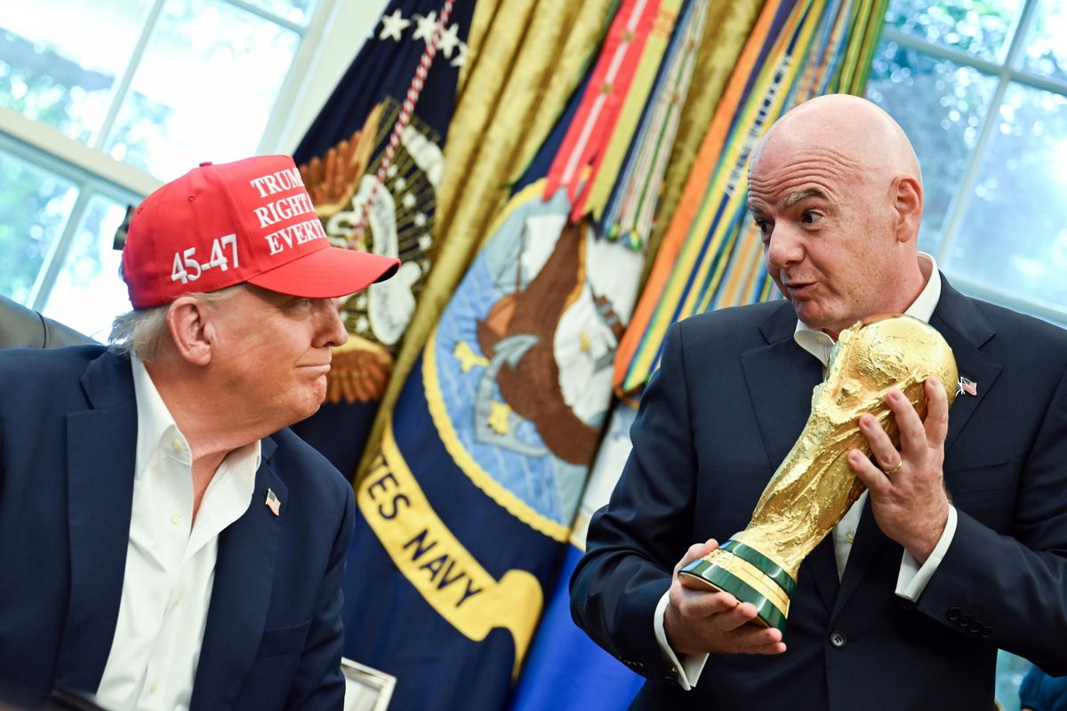 INFANTINO, Gianni; TRUMP, Donald