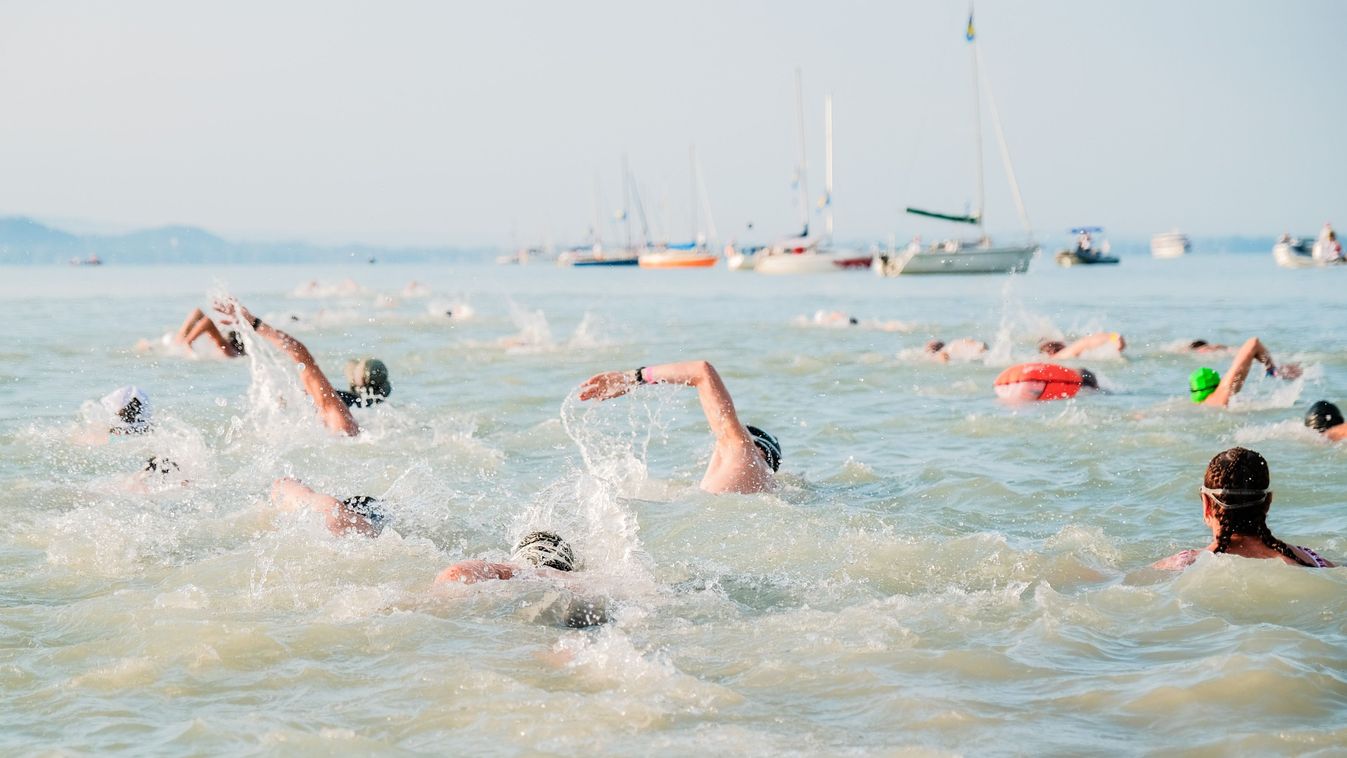 Hamarosan telt házas lehet a Balaton-átúszás