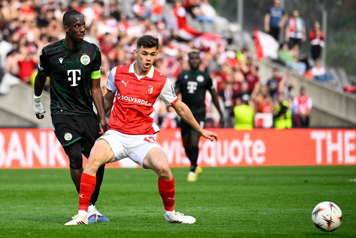 A Ferencváros játékosa, Cissé legutóbb a Braga ellen játszott