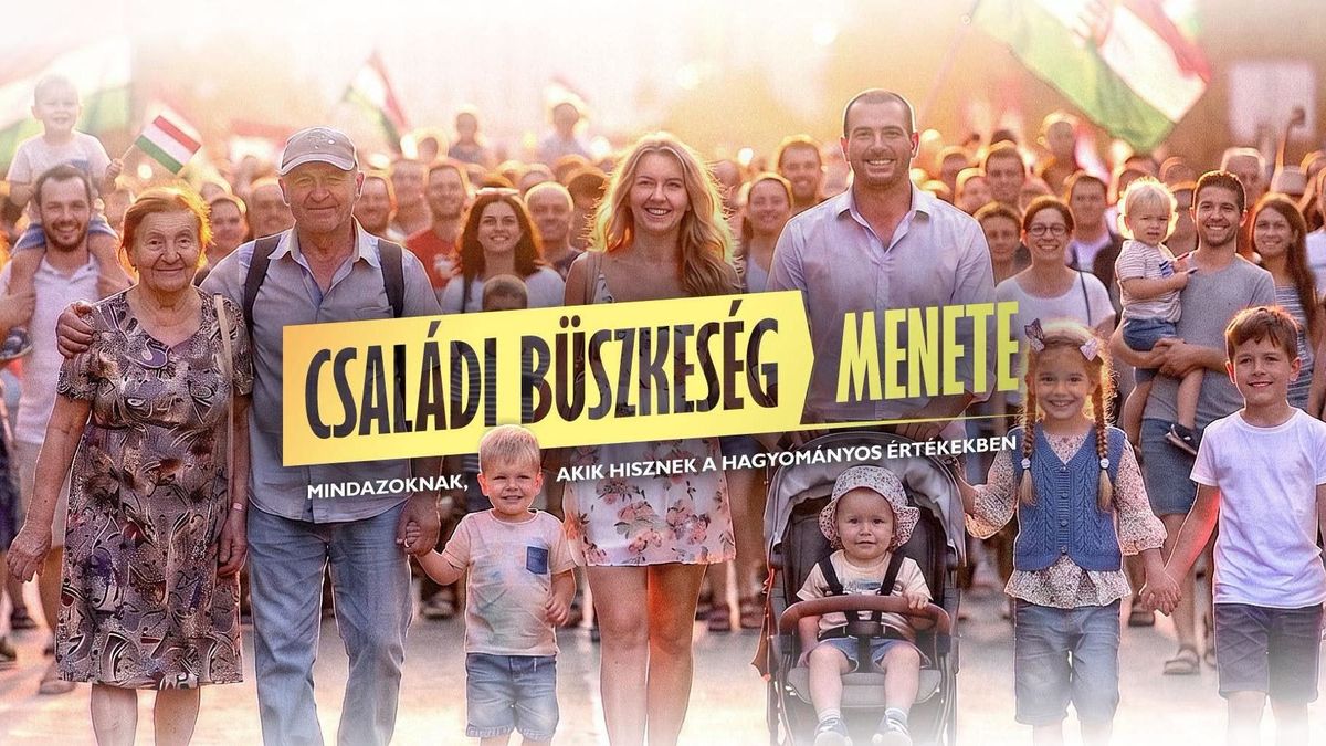 Családi Büszkeség Menetet szervez szombatra a Mi Hazánk