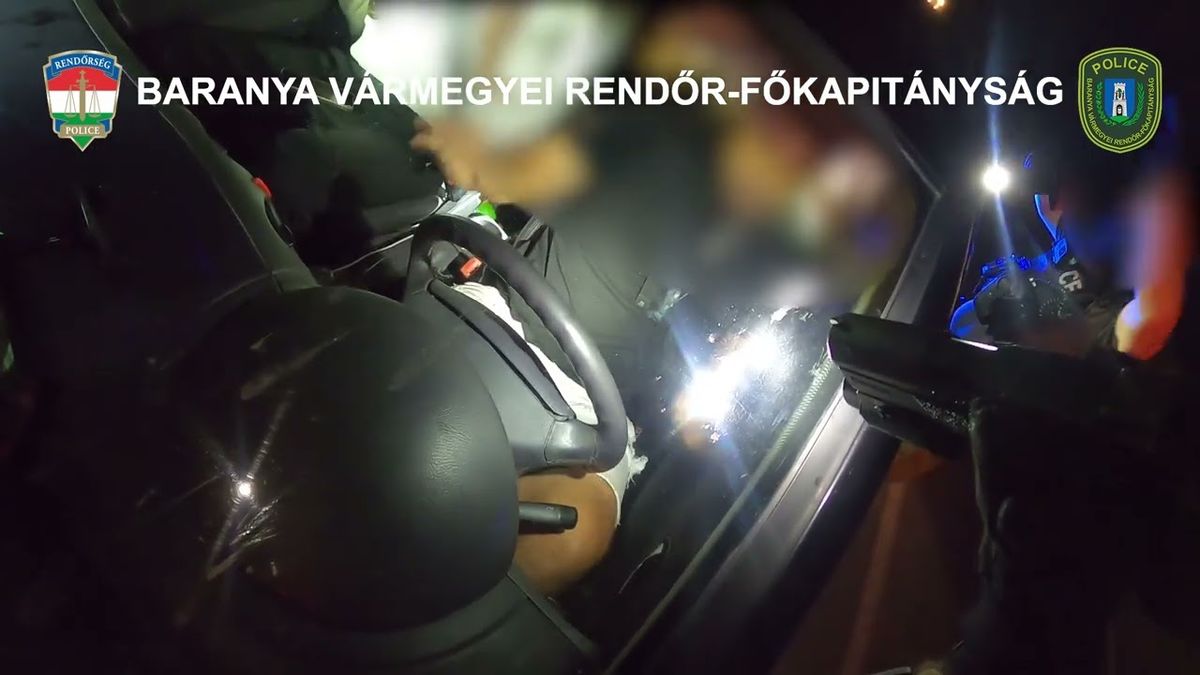 Kommandósok rajtaütése drogszállítókra Pécs közelében