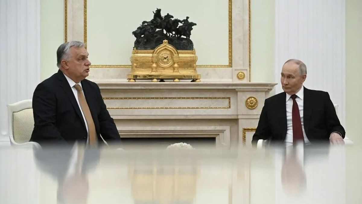 Kreml: Putyin sosem tárgyalt orosz nyelven Orbán Viktorral
