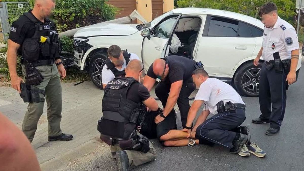 Négy rendőr sérült meg egy ámokfutó sofőr elfogásakor a Balatonnál