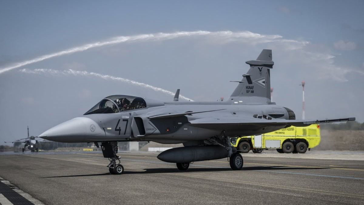 Ellopott kisrepülő miatt riasztották a Gripeneket, elfogták a 24 éves férfit