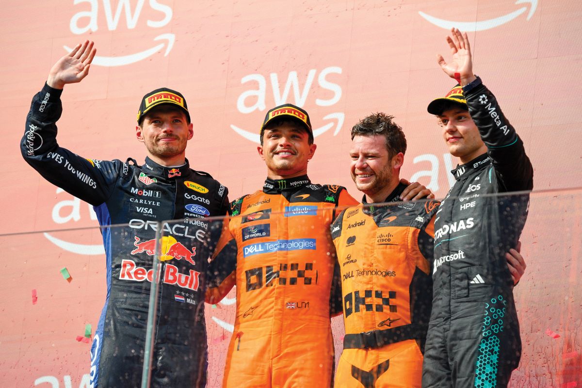 NORRIS, Lando; VERSTAPPEN, Max; ANTONELLI, Kimi